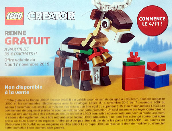 LEGO Creator 40434 Reindeer