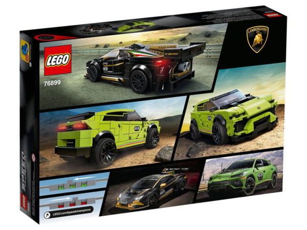 76899 lego speed chapions lamborghini urus huracan 2