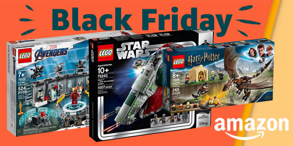 Black Friday 2019 chez Amazon : jusqu'à 40% de réduction sur une sélection de sets LEGO