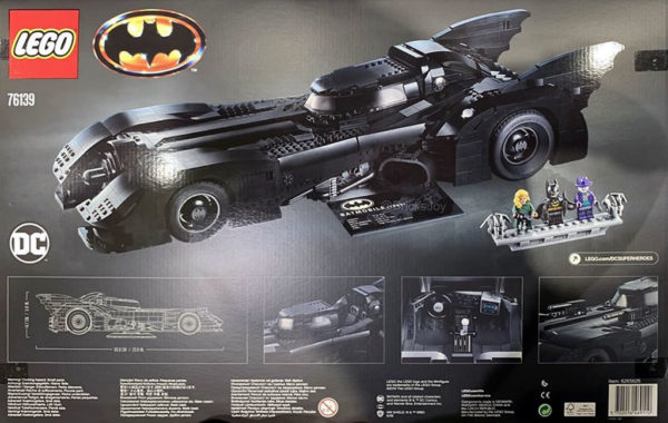 LEGO Batman 76139 1989 Batmobile