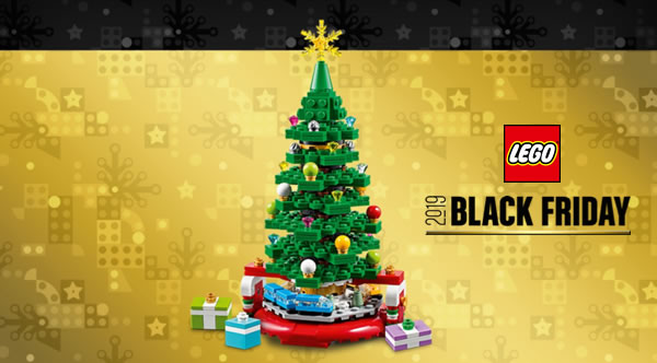 Black Friday 2019 chez LEGO : Le set 40338 Christmas Tree Limited Edition offert dès 120 € d'achat