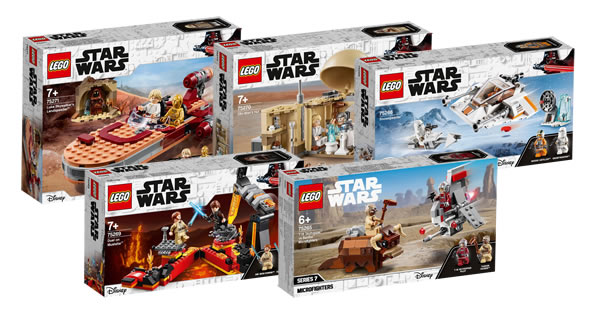 Nouveautés LEGO Star Wars "Classic" 2020 : Les visuels officiels