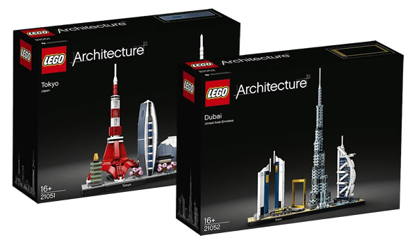 Nouveautés LEGO Architecture 2020 : les visuels officiels