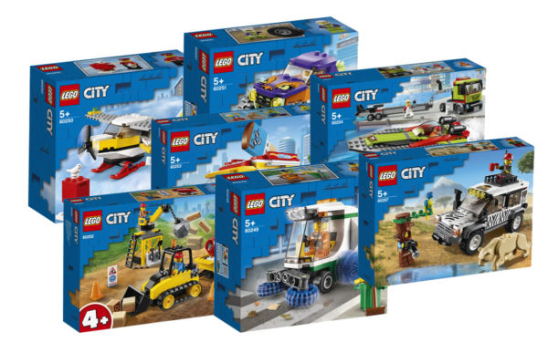 Nouveautés LEGO CITY 2020 : les visuels des sets sans policiers ni pompiers