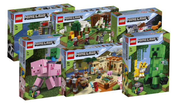 Nouveautés LEGO Minecraft 2020 : les visuels officiels