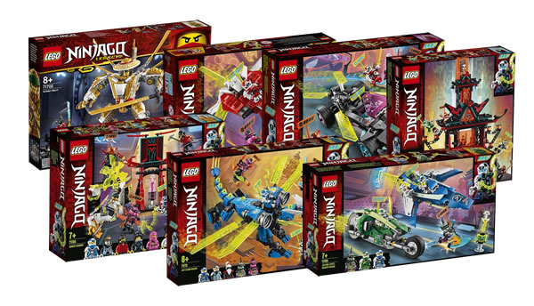 Nouveautés LEGO Ninjago 2020 : les visuels officiels des sets du premier semestre