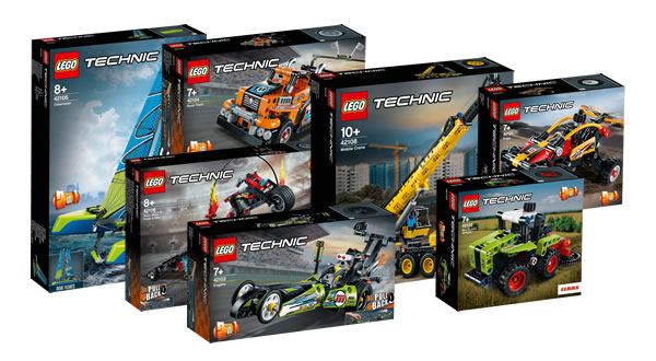 Nouveautés LEGO Technic 2020 : les visuels officiels des sets du premier semestre