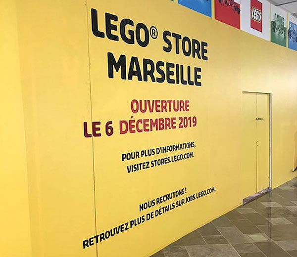 LEGO Store de Marseille : ouverture le 6 décembre 2019