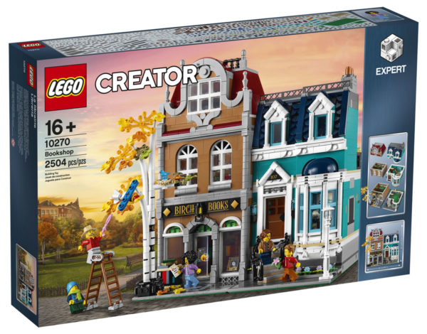 Sur le Shop LEGO : Le set LEGO Creator Expert 10270 Bookshop est disponible