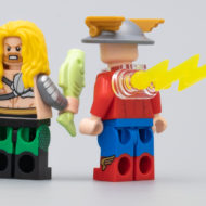 71026 lego dccomics minifigures flash aquaman 2