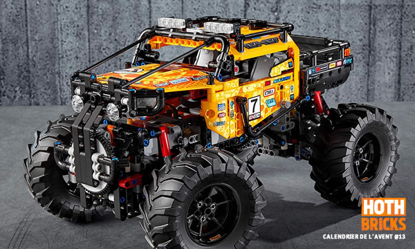 Calendrier de l'Avent #13 : Un set LEGO Technic 42099 4x4 X-treme Off-Roader à gagner !