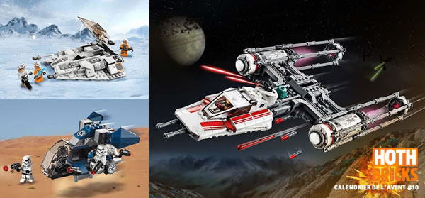 Calendrier de l'Avent #10 : Un lot de sets LEGO Star Wars à gagner !