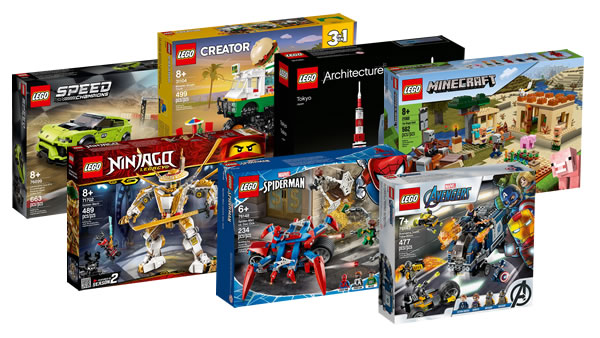 Sur le Shop LEGO : Toutes les nouveautés 2020 sont disponibles