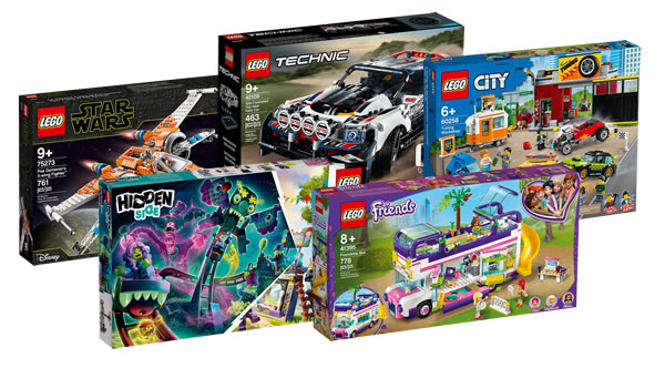 Sur le Shop LEGO : Les nouveautés 2020 Star Wars, Technic, CITY, Friends et Hidden Side sont disponibles