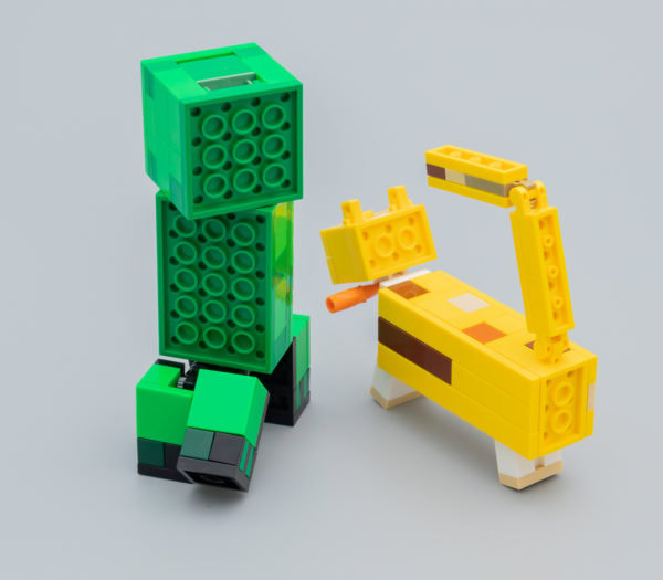 21156 BigFig Creeper and Ocelot