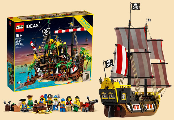 LEGO IDEAS 21322 Pirates of Barracuda Bay