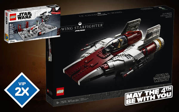 Sur le Shop LEGO : C'est parti pour les offres May the 4th !