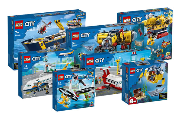 Nouveautés LEGO CITY du second semestre 2020 : quelques visuels