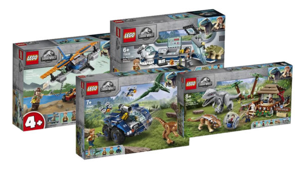 Nouveautés LEGO Jurassic World du second semestre 2020