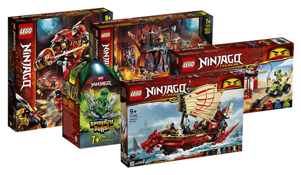 Nouveautés LEGO Ninjago du second semestre 2020 : quelques visuels