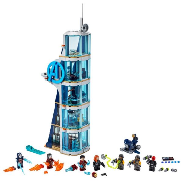 76166 Avengers Tower Battle