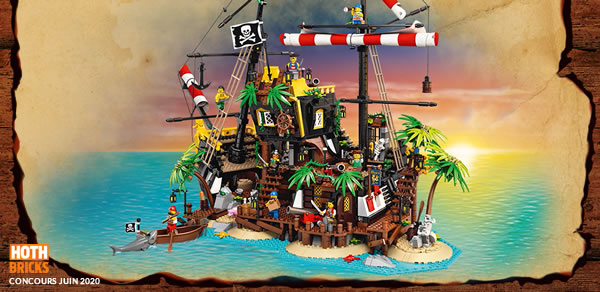 Concours : le set LEGO IDEAS 21322 Pirates of Barracuda Bay à gagner !