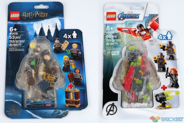 lego 40418 40419 characters packs 2020