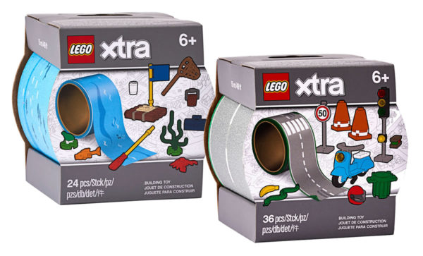 Nouveautés LEGO Xtra 2020 : 854065 Water Tape & 854048 Road Tape