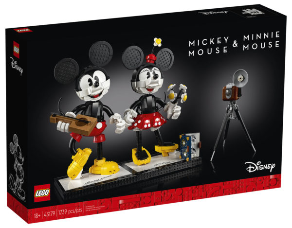 43179 Mickey Mouse & Minnie Mouse Buildable Characters