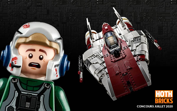 Concours : Un exemplaire du set LEGO Star Wars 75275 A-wing Starfighter à gagner !