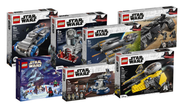 Nouveautés LEGO Star Wars du second semestre 2020 : tous les visuels