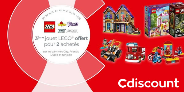 cdiscount promo lego juillet 2020