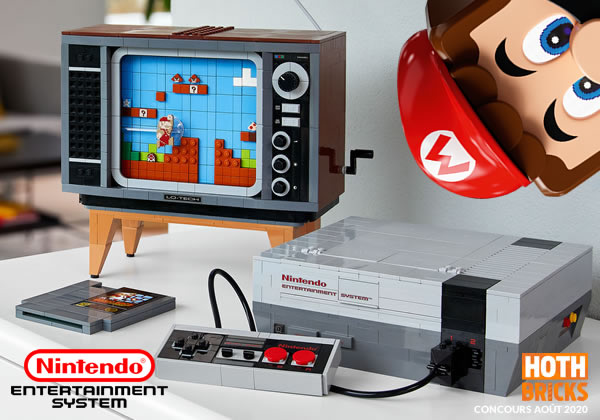 Concours : Un exemplaire du set LEGO 71374 Nintendo Entertainment System à gagner !