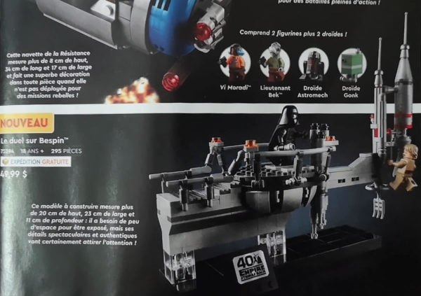 LEGO Star Wars 75294 Bespin Duel