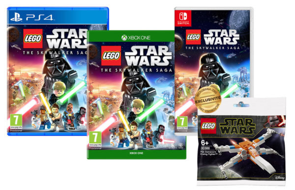 Chez Micromania : Un polybag offert pour l'achat du jeu vidéo LEGO Star Wars The Skywalker Saga