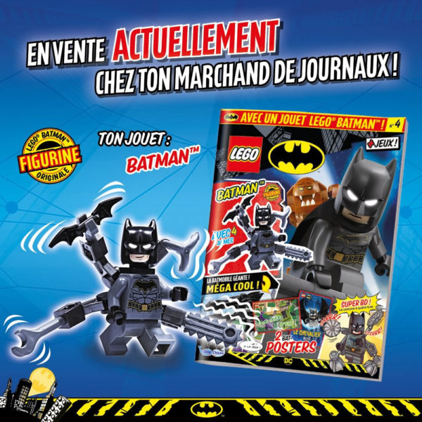 Magazine LEGO Batman n°4