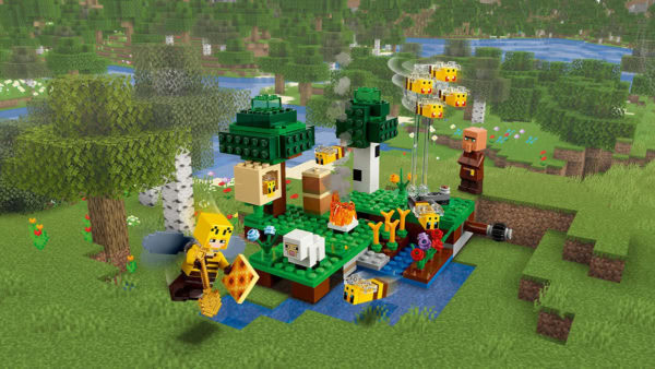 21165 lego minecraft bee farm 3