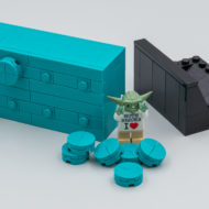 LEGO 5006291 2x4 Teal Brick