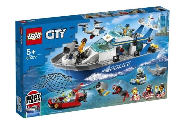 60277 lego city police boat submarine chase