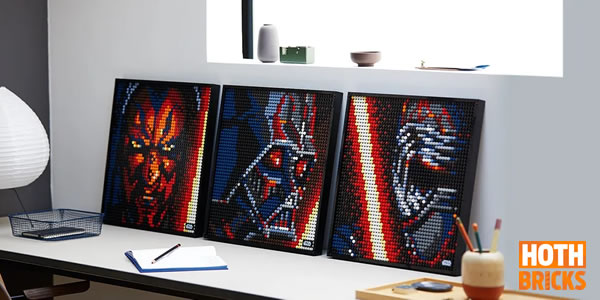 Concours : Un exemplaire du set LEGO ART 31200 The Sith à gagner !