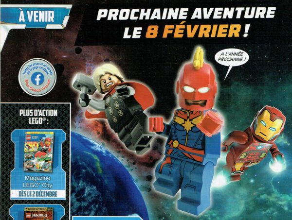 Magazine LEGO Marvel Avengers - Février 2021