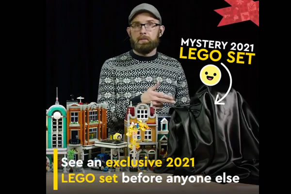 Black Friday 2020 : LEGO tease l'annonce du Modular prévu pour 2021