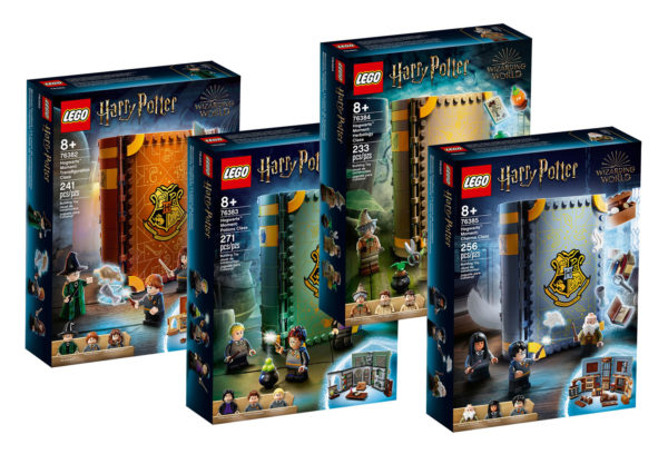 Nouveautés LEGO Harry Potter 2021 : les quatre livres "Hogwarts Moment" sont en ligne