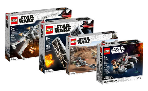 Nouveautés LEGO Star Wars 2021 : quatre sets sont en ligne sur le Shop