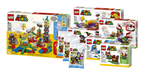 new lego super mario sets expansionn packs 2021