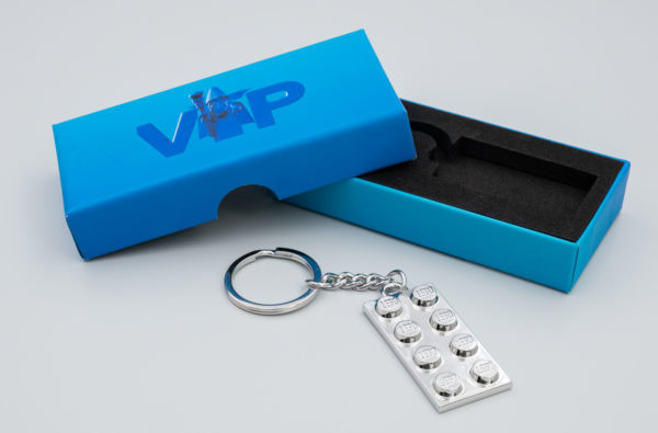 LEGO 5006330 VIP Metal Keychain