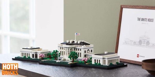 Calendrier de l'Avent Hoth Bricks #2 : Un exemplaire du set LEGO 21054 The White House à gagner !