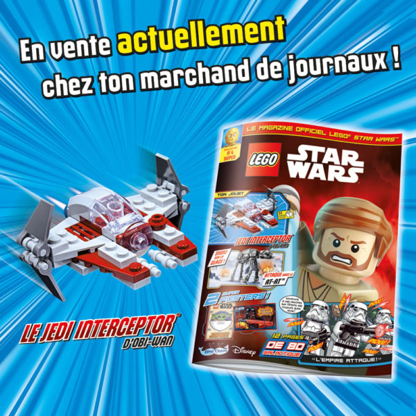 En kiosque : Le nouveau numéro de décembre 2020 du magazine officiel LEGO Star Wars