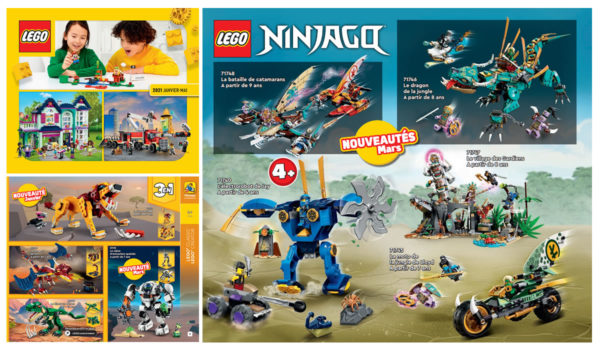 Le catalogue officiel LEGO du premier semestre 2021 est en ligne Le catalogue officiel LEGO du premier semestre 2021 est en ligne