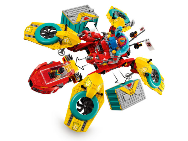 80023 Monkie Kid's Team Dronecopter